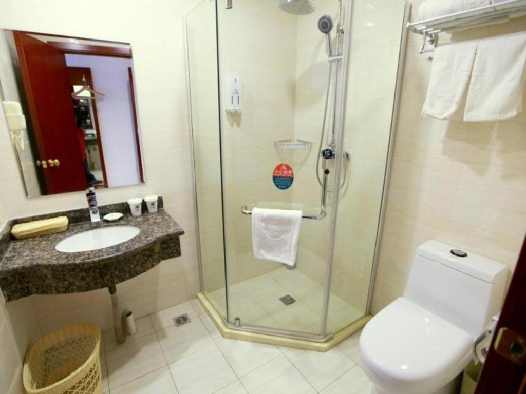 Greentree Inn Beijing Miyun Changcheng Huandao Express Hotel Nanmujiayu Bagian luar foto